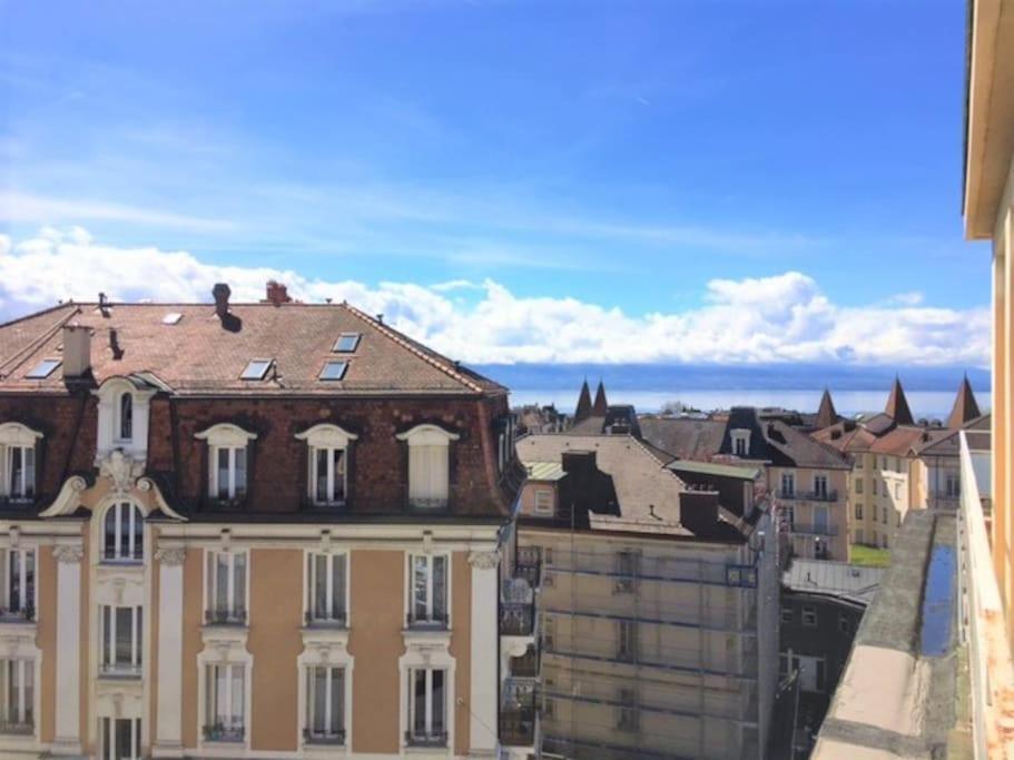 Апартаменты Beautiful Studio 2 Minutes From The Train Station Лозанна Экстерьер фото